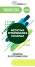 CONGRESSO SIMEU REGIONE LIGURIA MEDICINA D EMERGENZA URGENZA GENOVA 23 OTTOBRE 2018