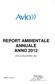 REPORT AMBIENTALE ANNUALE ANNO SITO di COLLEFERRO (RM)