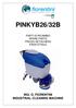 PINKYB26/32B PARTI DI RICAMBIO SPARE PARTS PIECES DETACHEES ERSATZTEILE ING. O. FIORENTINI INDUSTRIAL CLEANING MACHINE