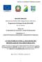 REGIONE ABRUZZO. Programma di Sviluppo Rurale