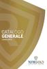 CATALOGO GENERALE INNOVATION & SAFETY FOR BUILDING