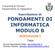 Esercitazioni di FONDAMENTI DI INFORMATICA MODULO B