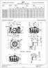 NST. Technical Characteristics. Overall dimensions. Caratteristiche Tecniche. Dimensioni d'ingombro. Albero Maschio - Solid Shaft