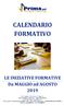 CALENDARIO FORMATIVO