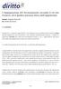 L'impugnazione del licenziamento secondo il cd rito Fornero, ed il giudice-persona fisica dell opposizione