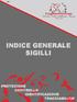 INDICE GENERALE SIGILLI