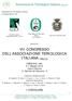 VII CONGRESSO DELL ASSOCIAZIONE TERIOLOGICA ITALIANA ONLUS