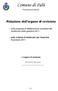 Comune di Palù. Provincia di Verona. Relazione dell organo di revisione. sulla proposta di deliberazione consiliare del rendiconto della gestione 2011