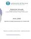 Relazione annuale Acquisto di beni e servizi secondo il sistema delle convenzioni Consip e Intercent/ER. Anno 2008