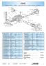 FDX POMPA / PUMP : FWD (FDX 15/200 BENZINA E DIESEL / GASOLINE AND DIESEL) Kit Valvole Valve Kit