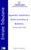 Entrate Tributarie. Appendici statistiche e. Guida normativa al. Bollettino. (Gennaio-Agosto 2014)