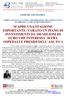 SI APRE UNA STAGIONE IMPORTANTE: VARATO UN PIANO DI INVESTIMENTI DA 100 MILIONI DI EURO CHE INTERESSA 20 FRA OSPEDALI E PRESIDI DELL ASL TO 3