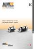 small but strong Motori elettrici CC - Ferrite DC electric motors - Ferrite brand of