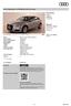 null Audi A3 Sportback 1.0 TFSI 85 kw (116 CV) 6 marce Informazione Offerente Prezzo ,00 IVA detraibile