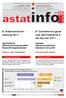 astatinfo 9. Arbeitsstättenzählung 9 Censimento generale dell Industria e dei Servizi 2011