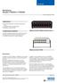 Multiplexer Modelli CTS3000 e CTS5000