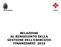 RELAZIONE AL RENDICONTO DELLA GESTIONE DELL'ESERCIZIO FINANZIARIO 2016