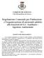 Regolamento Comunale per l istituzione e l organizzazione di personale addetto alle funzioni di Eco Ausiliario Ispettore Ambientale