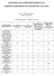 MONITORAGGIO TEMPI PROCEDIMENTALI PERIODO DI RIFERIMENTO: II SEMESTRE ANNO 2014