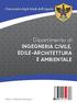 Dipartimento di INGEGNERIA CIVILE, EDILE-ARCHITETTURA E AMBIENTALE