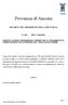 Provincia di Ancona DECRETO DEL PRESIDENTE DELLA PROVINCIA N. 105 DEL 27/06/2019