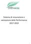 Sistema di misurazione e valutazione delle Performance