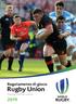 Regolamento di gioco. Rugby Union Playing Charter inclusa