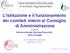 L istituzione e il funzionamento dei comitati interni al Consiglio di Amministrazione