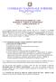 CONSIGLIO NAZIONALE FORENSE PRESSO IL MINISTERO DELLA GIUSTIZIA **** * **** lì, 5 luglio 2010