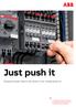 Just push it. Soluzione per l'avvio di motori con molla push-in