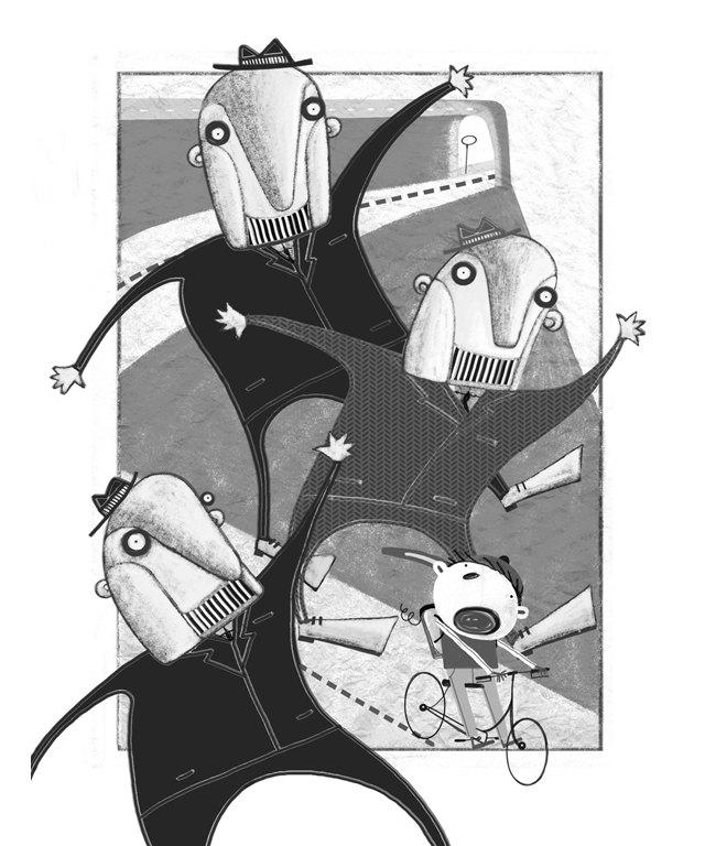 2005 - quellichecamminanoondeggiando "mondo di mostri" di aquilino Pubblicata su: "i delfini", fabbri