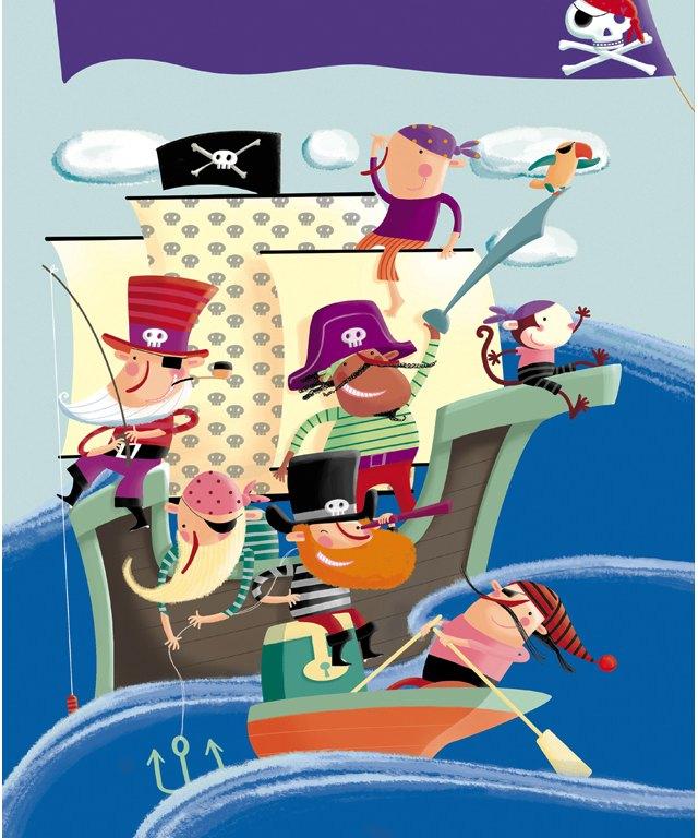 2009 - puzzzle dei pirati pico, supplemento cartonato Pubblicata su: