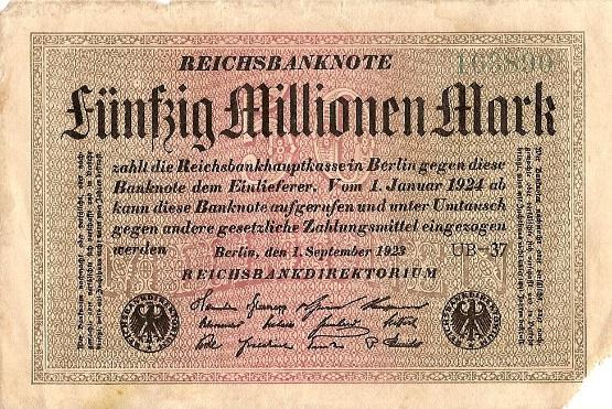 Top inflation rates in history Germany (1923) 29,500%/mo. Prices double every 3.