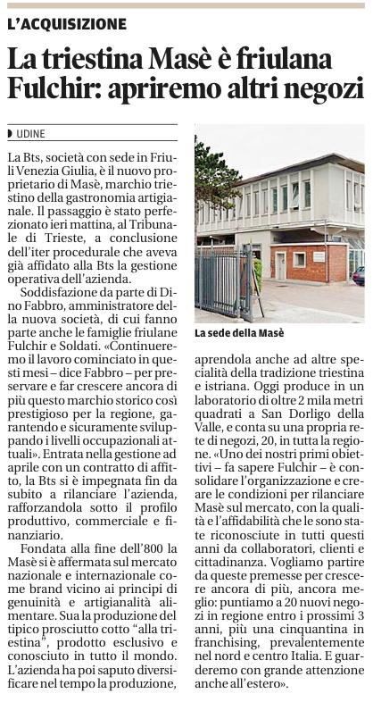 testata Messaggero