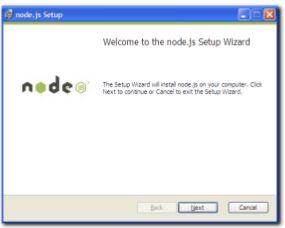 Node è disponibile per Windows, OSX e Linux. http://nodejs.