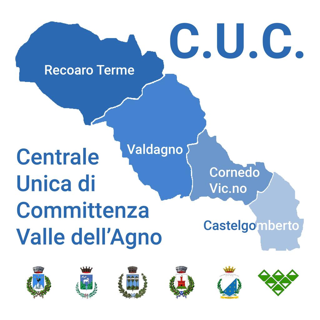 CENTRALE UNICA DI COMMITTENZA VALLE DELL'AGNO Codice AUSA: 0000402304 Sede Operativa: Comune di Valdagno Direzione Lavori Pubblici - Sezione Gare Contratti Provveditorato Economato Procedura