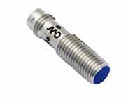 caratteristiche Serie ES Sensori di Prossimità induttivi cilindrici miniaturizzati M8 garanzia garanzia Dimensioni molto ridotte: M8 x 20 mm (a cavo) / 0 mm (a connettore) Tensione di alimentazione: