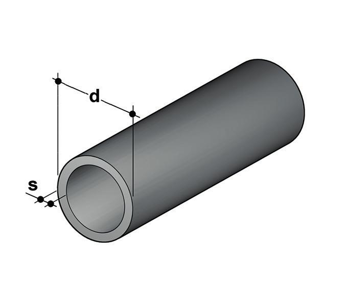DIMENSIONI TUBO A PRESSIONE TemperFIP100 Tubo a pressione in PVC-C Corzan secondo EN ISO 15493 e DIN 8079/8080, grigio chiaro RAL 7040, lunghezza standard 5m d DN S mm kg/m Codice PN16 SDR 13,6 -