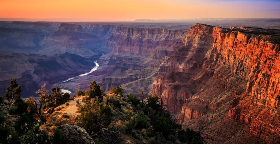 5 giorno Grand Canyon National Park Il Parco nazionale del Grand Canyon è un parco nazionale statunitense, si trova nello Stato dell'arizona.