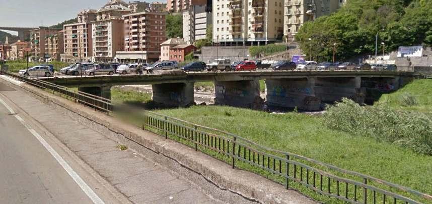 49 Numero delle campate 6 Numero delle pile / di cui in alveo 5/4 Tipologia delle pile Ponte Feritore, vista da monte Portata di progetto (m³/s - tempo di