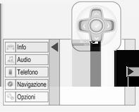 Menu principale I menu principali sono: Informazioni su viaggio / carburante, visualizzate da ;, vedere la descrizione di seguito. Informazioni sul veicolo, visualizzate da?