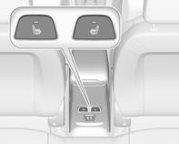 58 Sedili, sistemi di sicurezza Riscaldamento Attivare il riscaldamento del sedile premendo ß del relativo sedile posteriore esterno. L'attivazione è indicata dal LED sul pulsante.