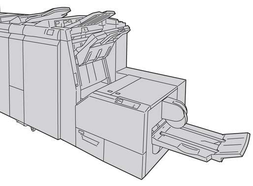 Descrizione generale del prodotto Modulo taglierina SquareFold Il modulo taglierina SquareFold è un dispositivo di finitura opzionale utilizzato unitamente a un dispositivo di