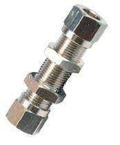 COMPRESSION FITTINGS RACCORDS À COMPRESSION RACCORDI A COMPRESSIONE D404 UNION CONNECTOR / DROIT DOUBLE / DIRITTO INTERMEDIO CODE ØD L min.pcs.