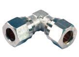 COMPRESSION FITTINGS RACCORDS À COMPRESSION RACCORDI A COMPRESSIONE D407 UNION ELBOW / ÉQUERRE DOUBLE / L INTERMEDIO CODE ØD L min.pcs.