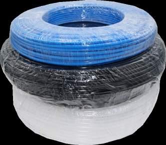 POLYETHYLENE TUBES TUBES POLYÉTHYLÈNE TUBI POLIETILENE Polyethylene is used in cost-saving applications, where a very low level of performance is required, such as: production of plastic shopping