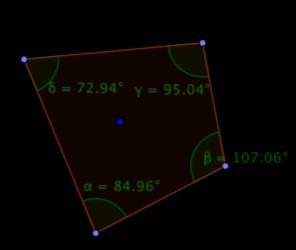 3. Si disegna la circonferenza con centro nel circocentro e raggio uguale alla distanza dai vertici un triangolo rettangolo è inscrittibile in una semicirconferenza, ovvero il circocentro cade a metà