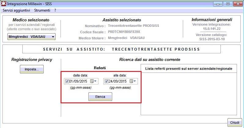 selezionare l opzione Finestra di integrazione e fare click su OK F a r Nel