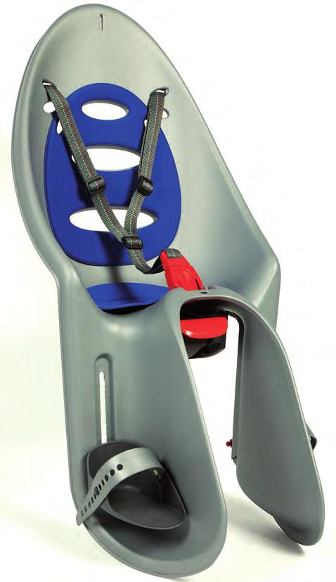 **you can recline the bike seat (with the child on it) without compromising the balance, because the center of gravity stays in place over the
