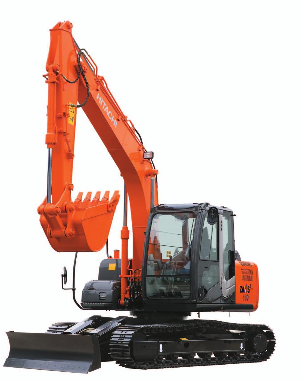 Serie ZAXIS-3 ESCAVATORE IDRAULICO Codice modello: ZX110-3 / ZX110M-3 Potenza nominale motore: 69 kw (93 HP) Peso operativo: